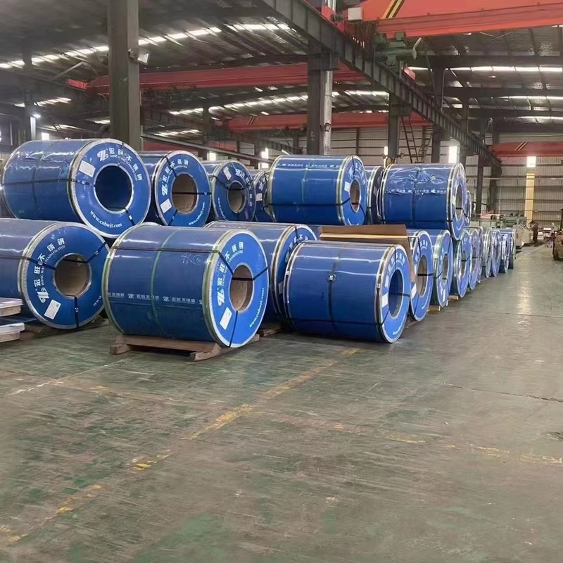Cuộn thép không gỉ cán nguội 0,15mm 2 mm 304 304L 316 316L 420 430 06cr19ni10