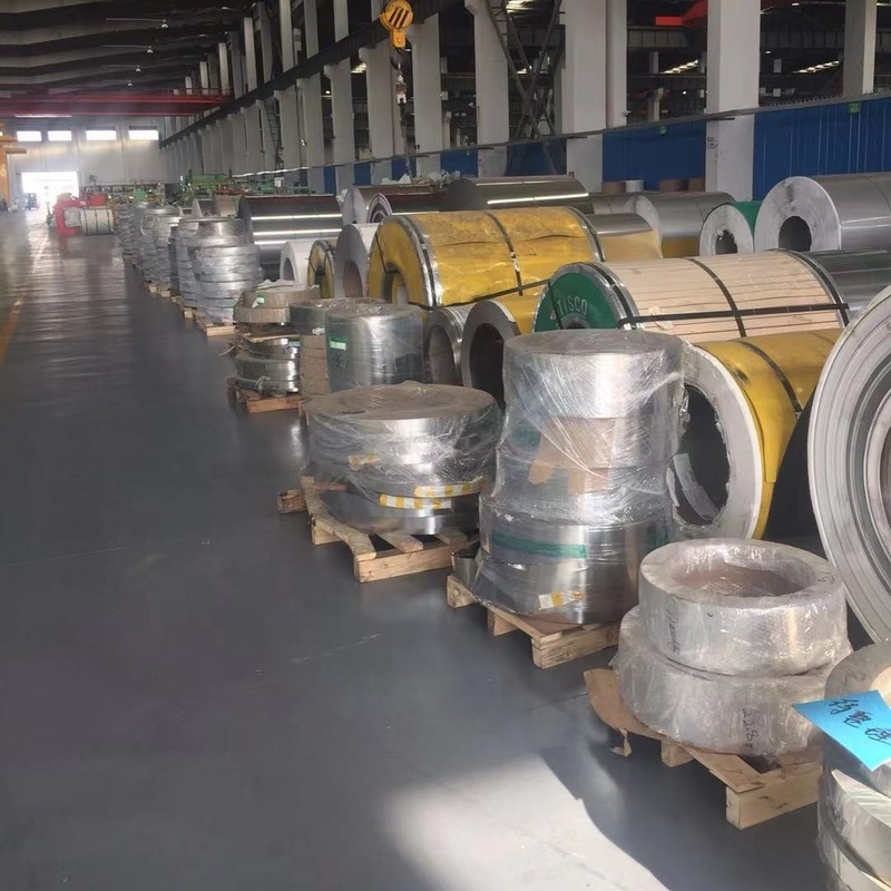 GB EN 316L Dải thép không gỉ Dải thép chống ăn mòn Chống mài mòn cán nguội